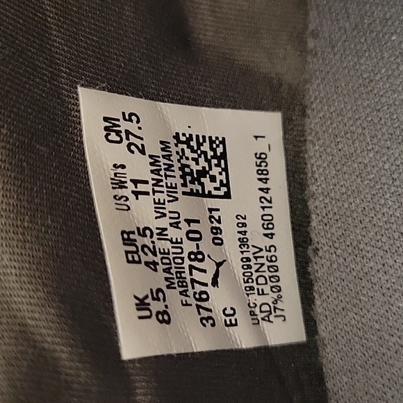 Puma soft foam+ optimal comfort prowl slip sneaker womens size 11 - Picture 14 of 14